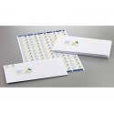 Etichette bianche per indirizzi AVERY Ultragrip™ 38,1x21,2 mm - 65 et/foglio - stampanti laser conf. 25 fogli L7651-25