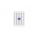 Etichette bianche antimanomissione Avery 45,7x21,2 mm - 48 et/foglio - per stampanti laser conf. 20 fogli L6113-20
