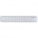 Righello Q-Connect trasparente 15 cm  KF00583