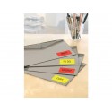 Etichette arancione fluo con angoli arrotondati TICO Copy Laser  99,1x34 mm 16 et/foglio - conf. 70 fogli LP4FA-9934