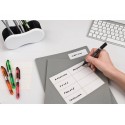 Etichette bianche scrivibili a mano TICO Export 48x28 mm - 12 et./foglio - bustina da 10 fogli - E-4828