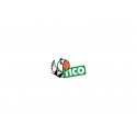 Etichette bianche scrivibili a mano TICO Export 48x28 mm - 12 et./foglio - bustina da 10 fogli - E-4828