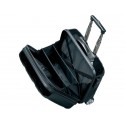 Trolley portadocumenti JSA in policarbonato 43x21x40 cm nero 45513