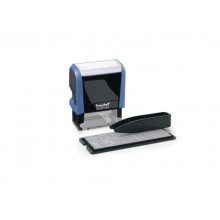 Timbro componibile a 3 righe TRODAT PRINTY Typo in plastica 38x14 mm nero 43144