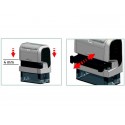 Blister da 3 cartucce di ricambio per timbri Trodat Printy 6/4910 in feltro nero - 1426