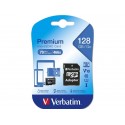 Flash memory card Verbatim micro sdhc - classe 10 con adattatore 128 GB 44085
