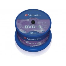 DVD+R Verbatim 16x 4,7 GB Spindle Case da 50 dvd - 43550