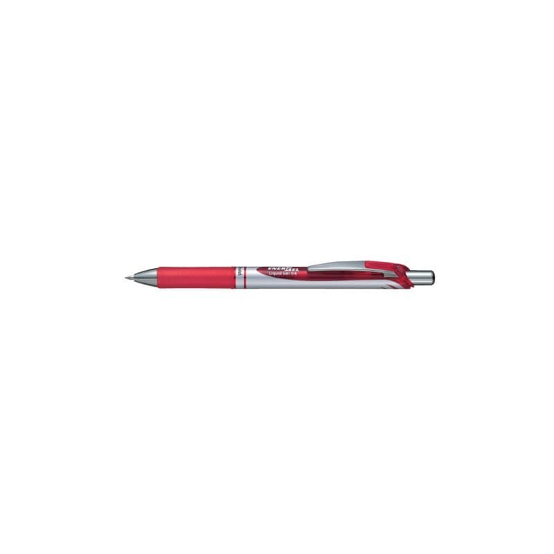Roller a scatto Pentel EnerGel XM Click rosso 0,7 mm BL77-BO (Conf.12)