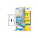 Copertine scrivibili per CD AVERY 151x118 mm - inkjet conf. 25 fogli - J8435-25