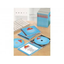 Copertine scrivibili per CD AVERY 151x118 mm - inkjet conf. 25 fogli - J8435-25