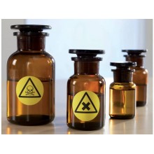 Etichette permanenti poliestere giallo Avery 45,7x21,2 mm - 48 et/foglio - per stampanti laser - cf. 20 fogli L6103-20
