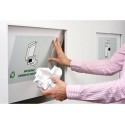 Etichette permanenti polietilene bianco opaco Avery A3 1 et/foglio - stampa digitale - conf. 10 fogli - A3L004-10
