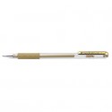 Penna roller Pentel Gel Hybrid grip Metallic 0.8 mm oro K118-X (Conf.12)