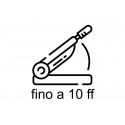 Taglierina a rullo Q-Connect grigio/blu fino a 10 ff A4 KF17011