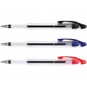 Penna a sfera Q-Connect Delta punta 0,7 mm blu KF00376 (Conf.12)