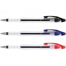 Penna a sfera Q-Connect Delta punta 0,7 mm blu KF00376 (Conf.12)
