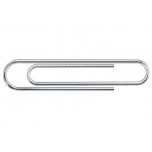 Fermagli Q-Connect filo d'acciaio nichelato 77 mm conf. da 100 - KF01320