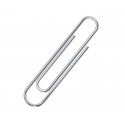 Fermagli Q-Connect filo d'acciaio nichelato 77 mm conf. da 100 - KF01320