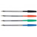 Penna a sfera Q-Connect tratto M - nero conf. 20 pezzi - KF34042