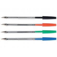 Penna a sfera Q-Connect tratto M - nero conf. 20 pezzi - KF34042