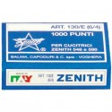Punti metallici ZENITH 130/E 6/4  conf. 1000 punti - 0311301401 (Conf.10)