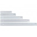 Righello Q-Connect trasparente 15 cm  KF00583