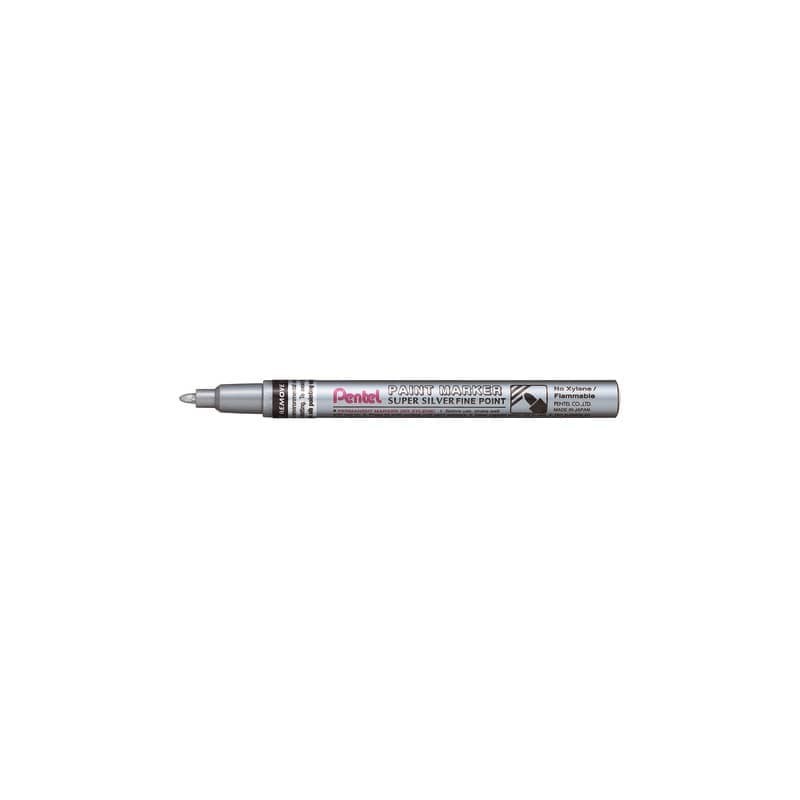 Marcatore a vernice Pentel Paint Marker MSP10 2.9 mm argento MSP10-Z