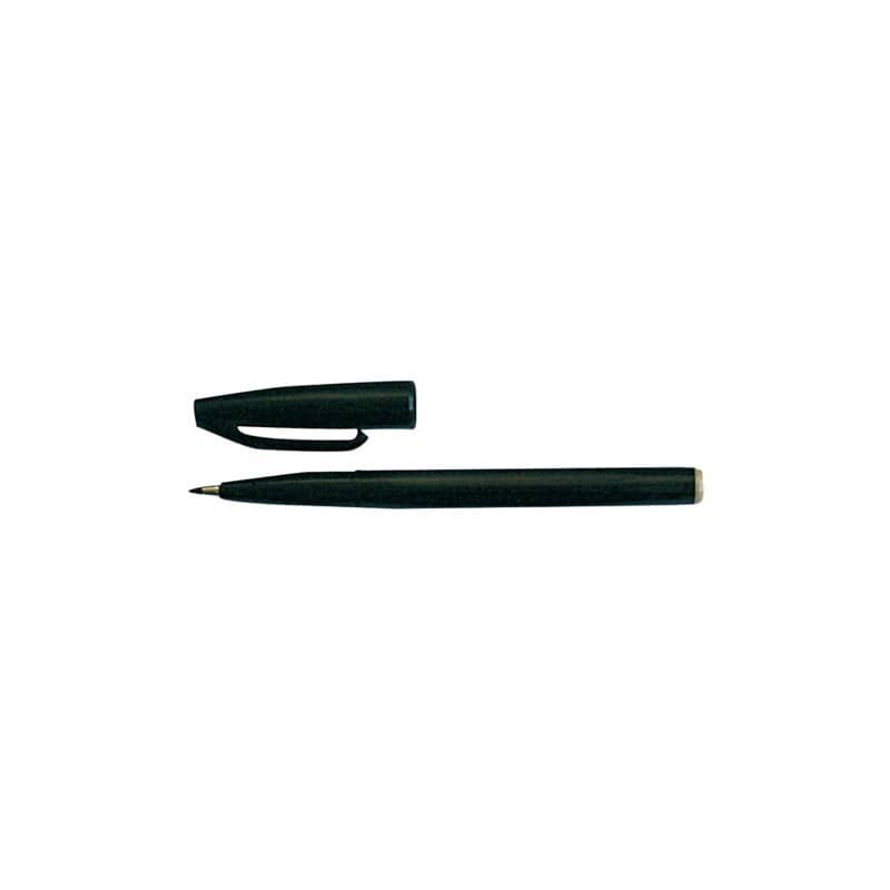 Pennarello Pentel Sign Pen punta fibra 2 mm 0,8 mm nero S520-A (Conf.12)