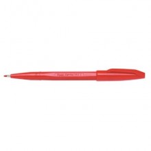 Pennarello Pentel Sign Pen punta fibra 2 mm 0,8 mm rosso S520-B