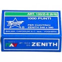 Scatola 1000 punti metallici ZENITH 130/Z6 6/6 - 0301303601 (Conf.10)