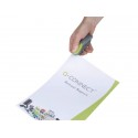 Cucitrice fino a 12 fogli Q-Connect grigio/verde KF00991