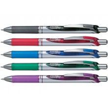 Roller a scatto Pentel EnerGel XM Click rosso 0,7 mm BL77-BO (Conf.12)