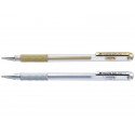 Penna roller Pentel Gel Hybrid grip Metallic 0.8 mm oro K118-X (Conf.12)
