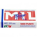 Scatola 1000 punti metallici ZENITH 515 24/6 - 0305151601 (Conf.10)