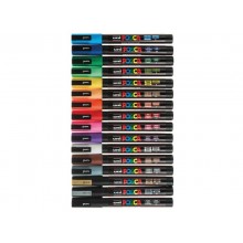 Marcatore a tempera POSCA Uni-Ball punta tonda 1,8-2,5 mm oro M PC5M ORO