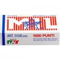 Scatola 1000 punti metallici ZENITH 515/8 24/8 - 0305151801 (Conf.10)