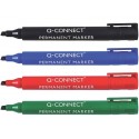 Marcatore permanente Q-Connect punta a scalpello 1,2-5 mm nero KF26042 (Conf.10)