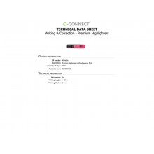 Evidenziatore Q-Connect 2-5 mm fucsia  KF16036 (Conf.10)