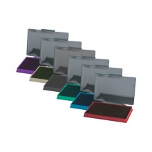 Cuscinetto per timbri Q-Connect 11x7 cm blu KF25209