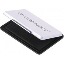Cuscinetto per timbri Q-Connect 11x7 cm nero KF25211