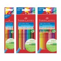 Matite colorate Faber-Castell Colour Grip assortiti astuccio da 12 - 112469