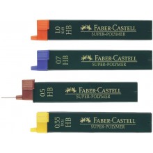 Astuccio 12 mine HB Faber-Castell Super Polymer 0,5 mm 120500