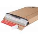 Busta per spedizioni ColomPac in cartone F-flute f.to 35,3x25 cm avana CP015.04 (Conf.20)