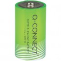 Batteria alcalina Q-Connect D/LR20 1.5 V - conf. 2 pz in blister - KF00491 (Conf.5)