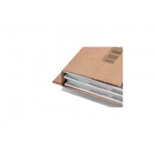 Scatola fustellata ColomPac in cartone ondulato f.to 38x26,5x10 cm avana CP020.12 (Conf.20)