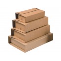 Scatola fustellata ColomPac in cartone ondulato f.to 38,8x28x10 cm avana - CP020.14 (Conf.20)