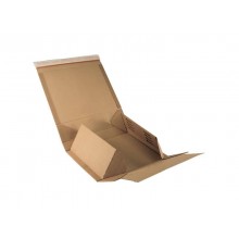 Scatola ColomPac in cartone ondul. - con tasca interna-form. est. 51,5x33,5x17 cm int. 46x31x16 avana - CP067.07 (Conf.10)