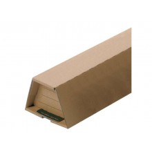 Tubo fustellato per spedizioni ColomPac in cartone ondulato 465x115x115 mm avana rettangolare - CP072.02 (Conf.20)
