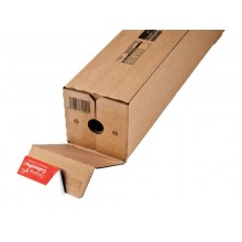 Tubo fustellato per spedizioni ColomPac in cartone ondulato 465x115x115 mm avana rettangolare - CP072.02 (Conf.20)