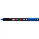 Marcatore a tempera POSCA Uni-Ball punta tonda 0,7 mm blu scuro M PC1MR B